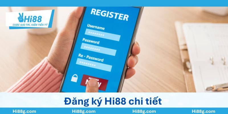 Đăng ký Hi88 chi tiết 